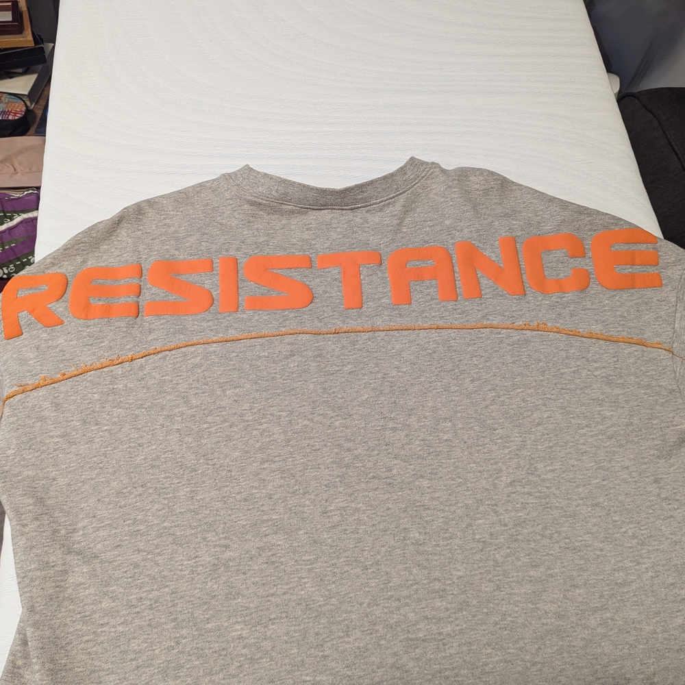Star Wars Gray and Orange Women's Sweater - Picture 4 of 5